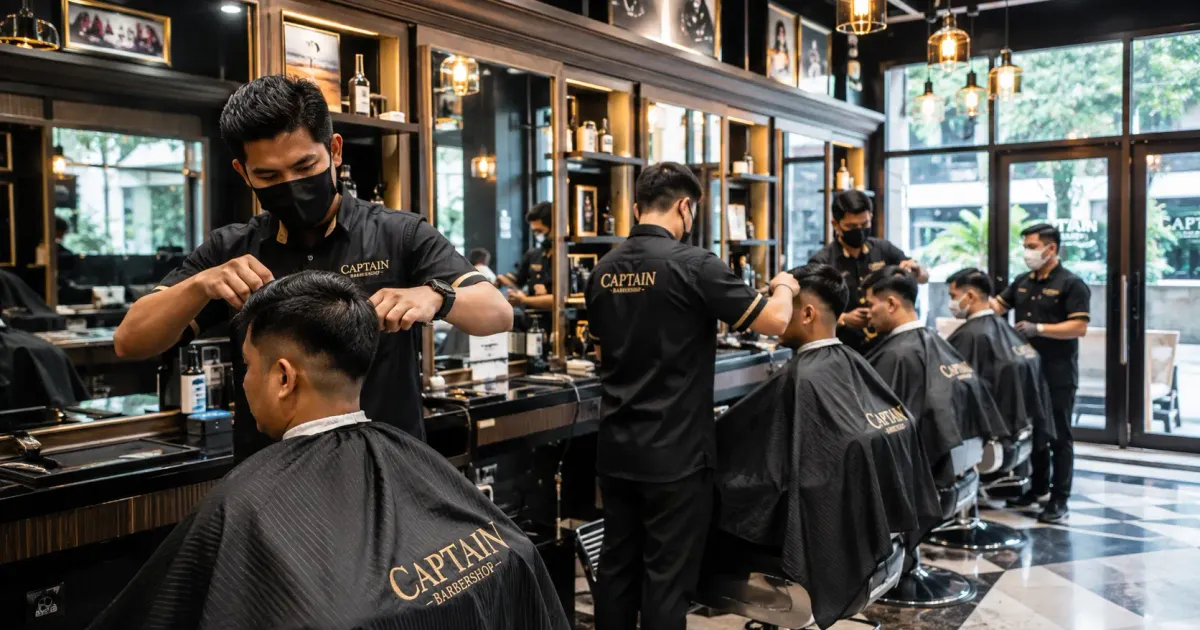 Nearest Captain Barbershop Locations: Full List of Regular & Premiere Branches