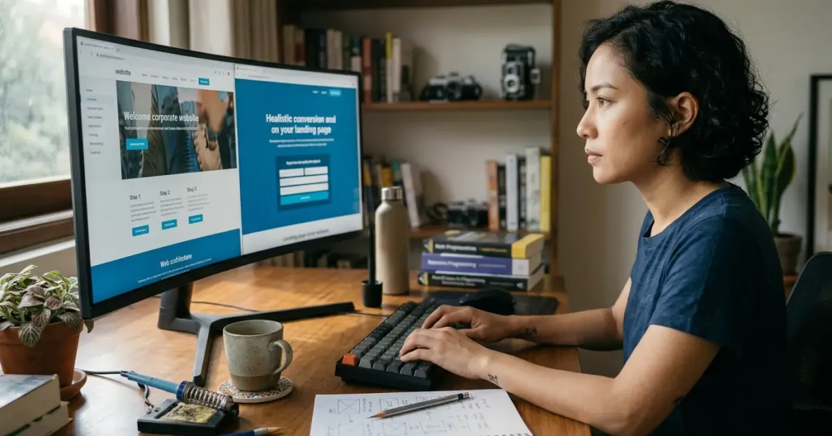 Perbedaan Landing Page dan Website yang Perlu Anda Pahami