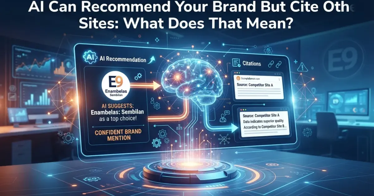 AI Bisa Merekomendasikan Brand Tapi Mengutip Situs Lain: Apa Artinya?